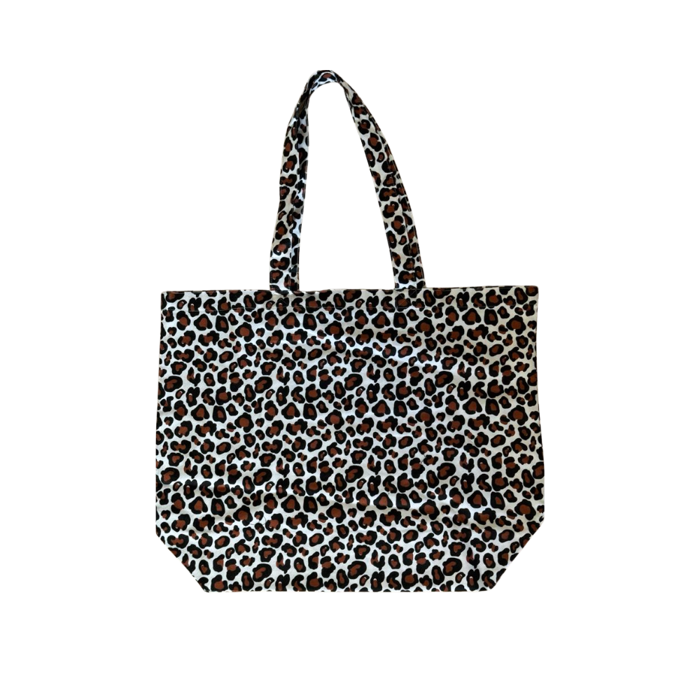 Leopard Print Tote